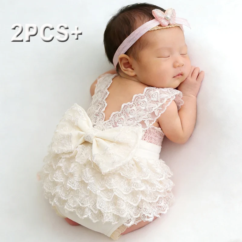 Baby Clothing Patterns - Ylsteed – ensemble barboteuse en dentelle
