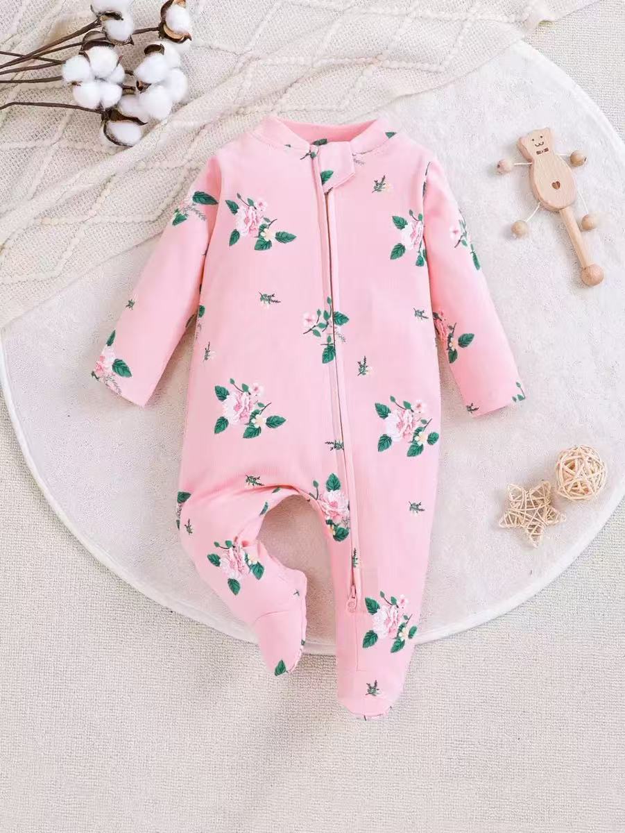 Baby Clothing Zip - Pyjama à pieds pour bébé nouveau-né