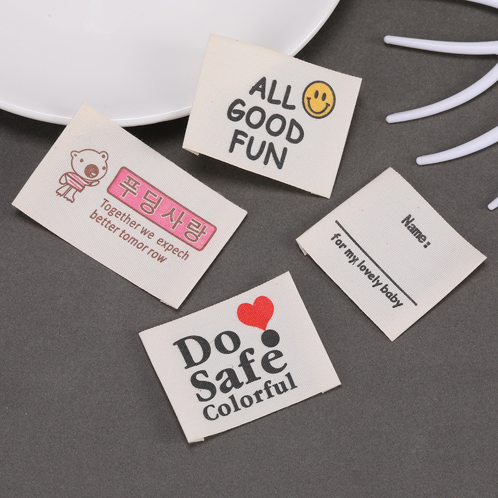 Baby Clothing Logo - Étiquettes personnalisées imprimées avec logo privé,