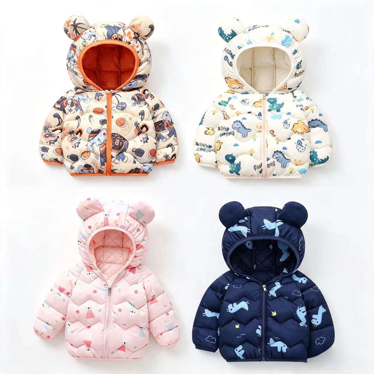 Baby Clothing Zip - Manteau pour enfants, veste à capuche