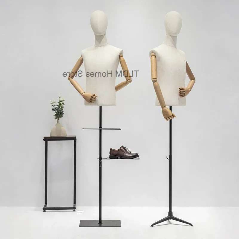 Baby Clothing Store - Mannequin masculin mi-corps, mannequins pour vitrine