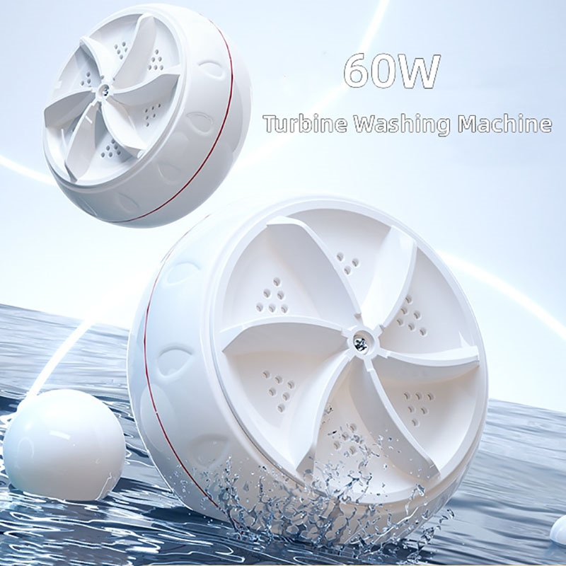 Baby Clothing Washing Machine - Machine à laver Turbo Portable 60W,