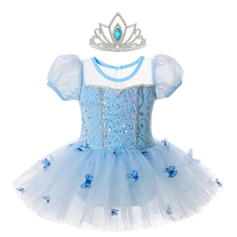 Baby Clothing Sizes - Robe de danse cendrillon pour filles,