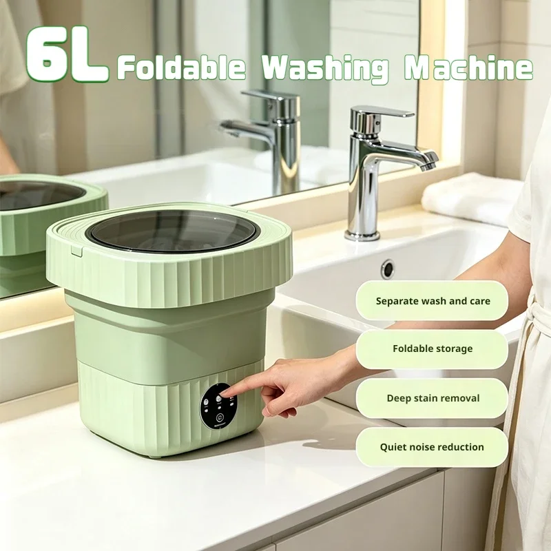 Baby Clothing Washing Machine - Machine à laver portable pliable de