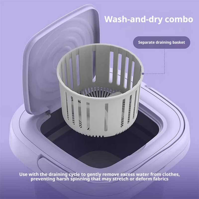 Mini Lave-Linge Pliable 9L, La - Baby Clothing Washing Machine avis et prix
