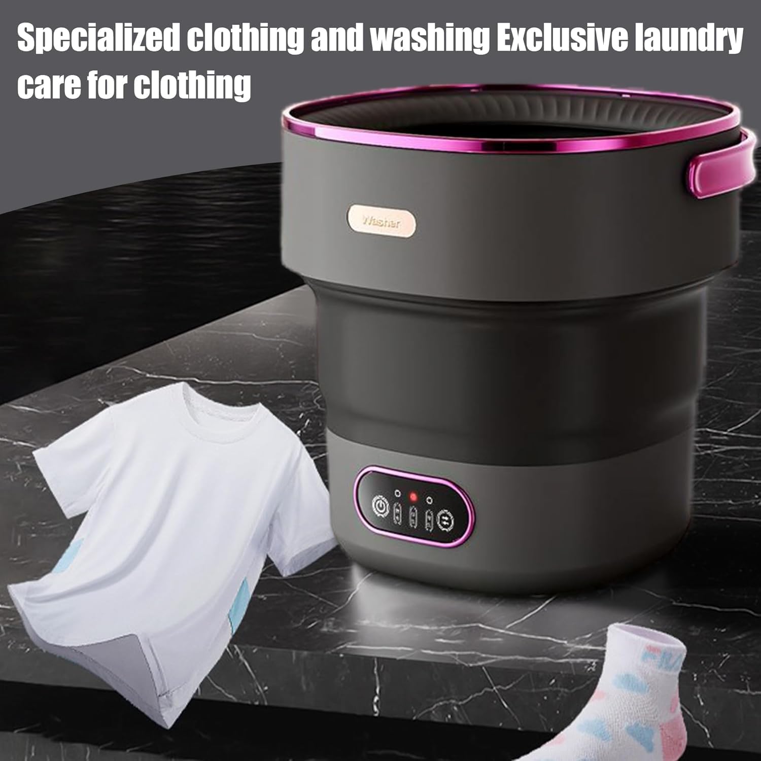 Lave-linge portable de 13L ave - Baby Clothing Washing Machine avis et prix