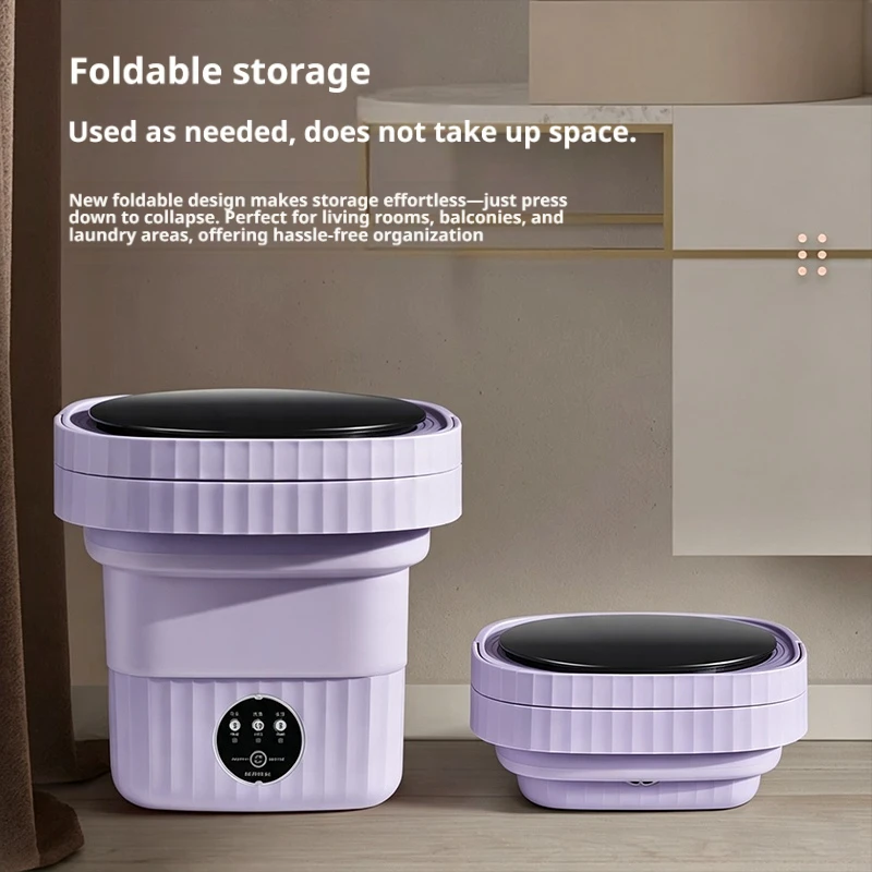 Mini-lave-linge pliable antiba - Baby Clothing Washing Machine avis et prix