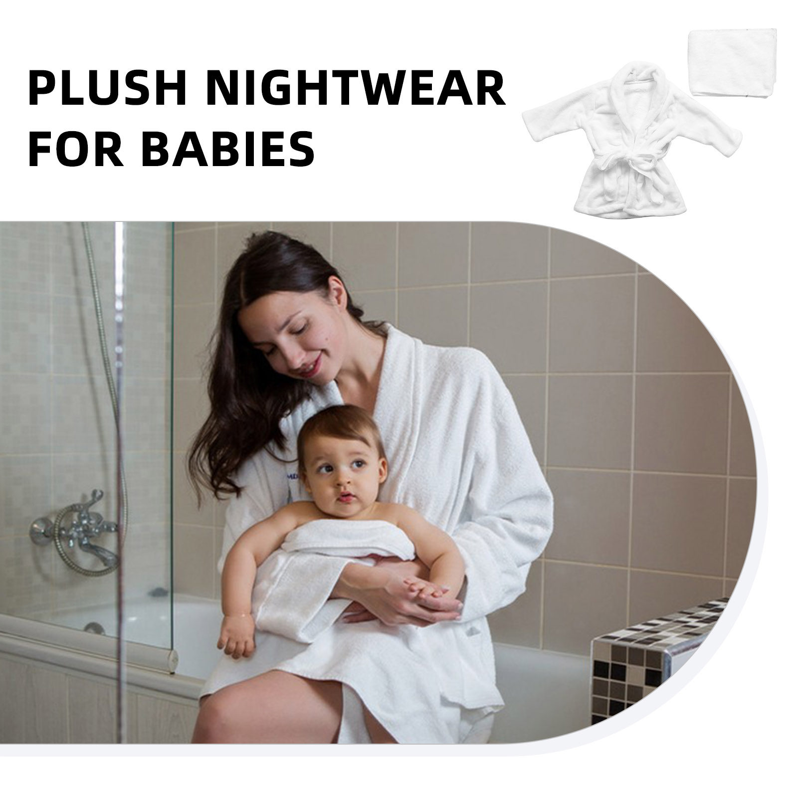 1 ensemble de peignoir pour en - Baby Gown Nightwear avis et prix