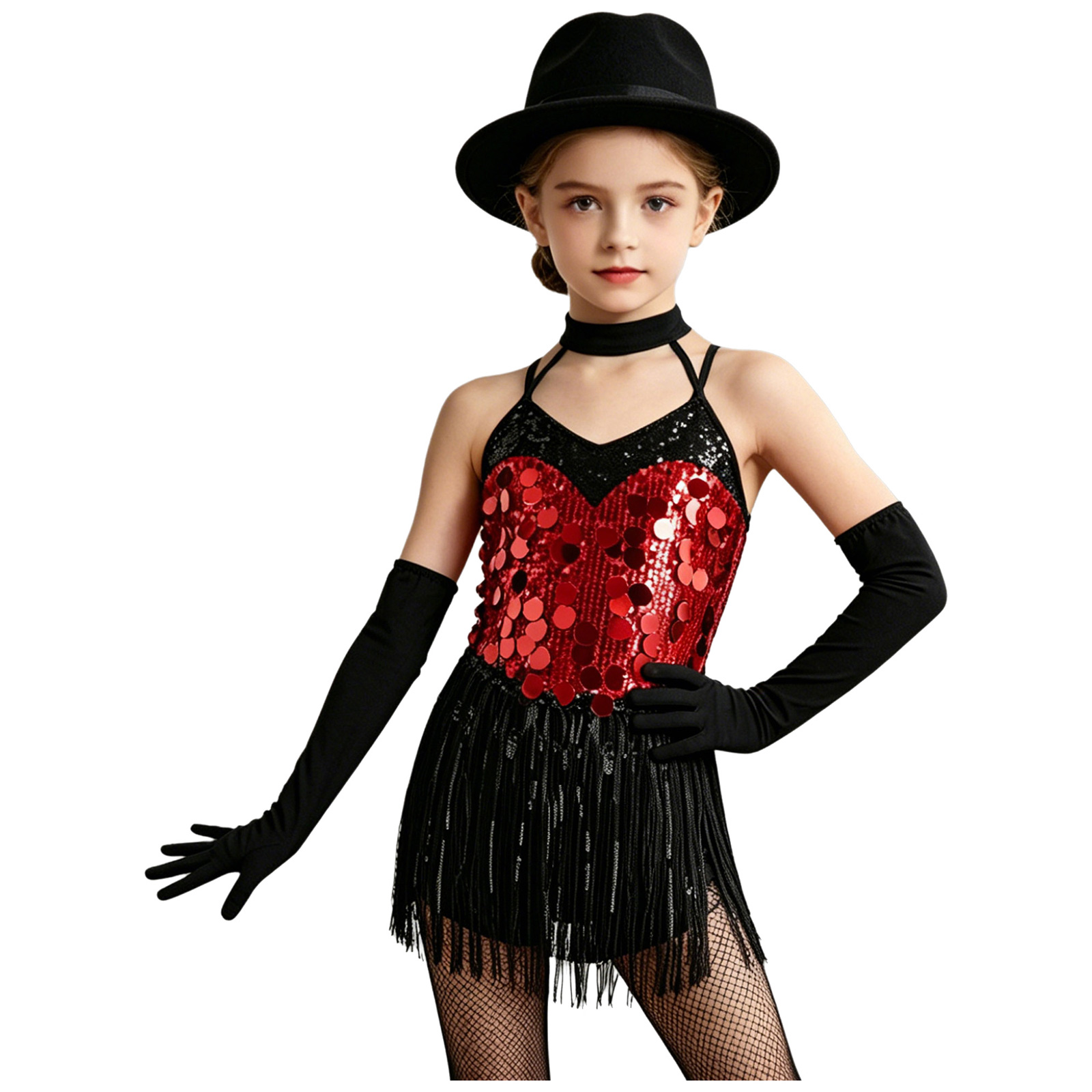 Robe de danse latine à franges - Baby Clothing Sizes avis et prix