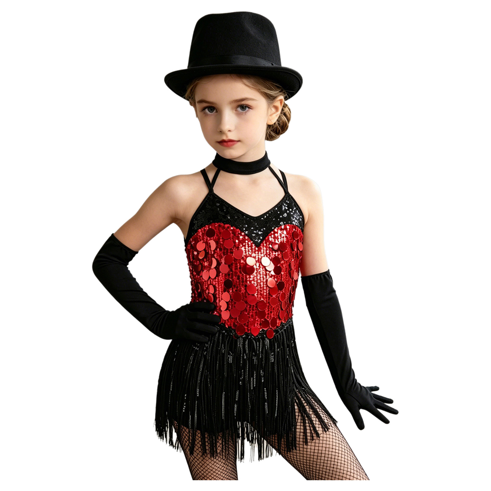 Robe de danse latine à franges - Baby Clothing Sizes avis et prix