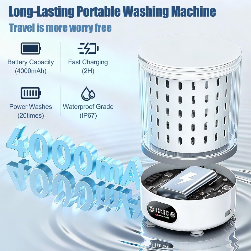 Mini machine à laver 3L, 3 en  - Baby Clothing Washing Machine avis et prix