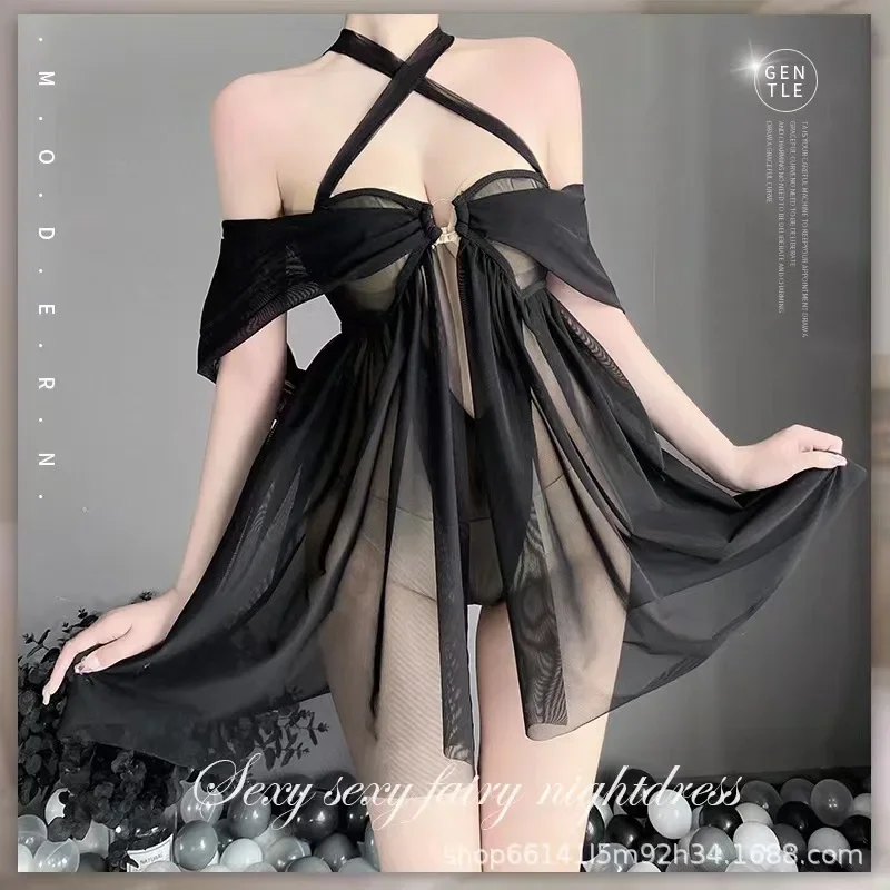 Robe de nuit courte en dentell - Baby Gown Nightwear avis et prix