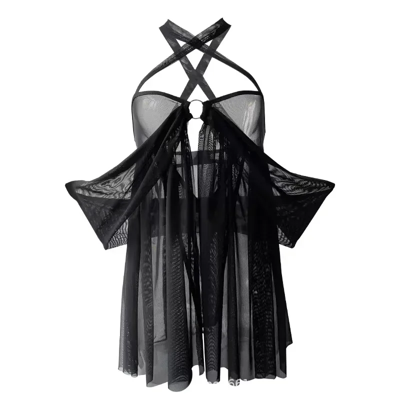 Robe de nuit courte en dentell - Baby Gown Nightwear avis et prix