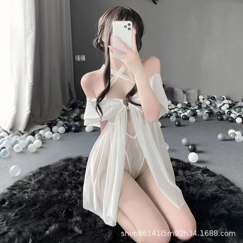 Robe de nuit courte en dentell - Baby Gown Nightwear avis et prix