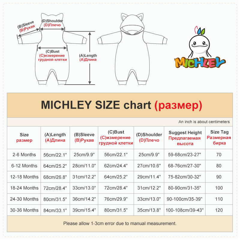 Combinaisons pour bébés MICHLE - Baby Clothing Zip avis et prix
