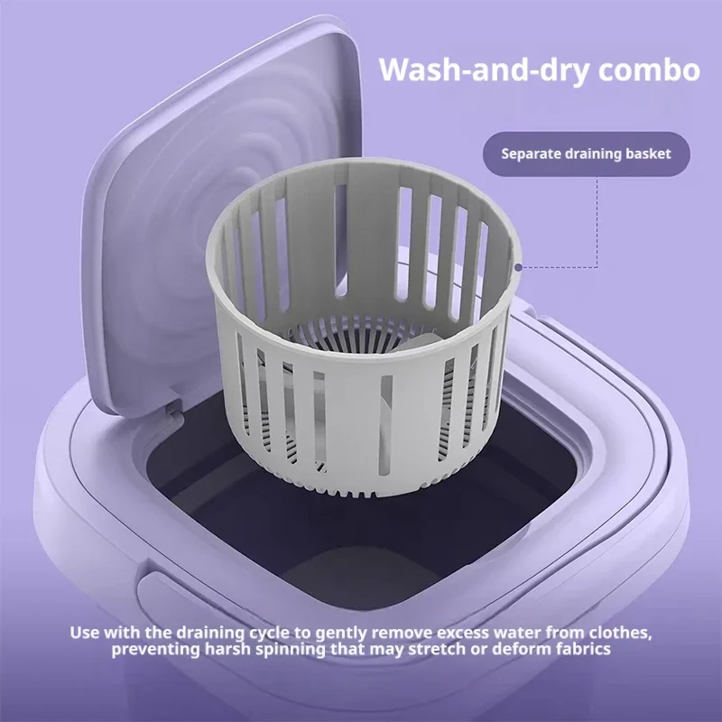 Mini machine à laver pliable 9 - Baby Clothing Washing Machine avis et prix