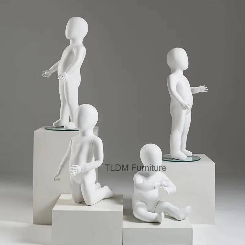 Mannequins Enfants Blanc Mat p - Baby Clothing Store avis et prix