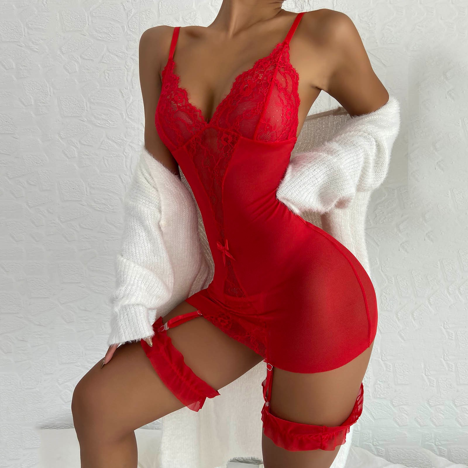 Dames Lingerie vêtements de nu - Baby Gown Nightwear avis et prix